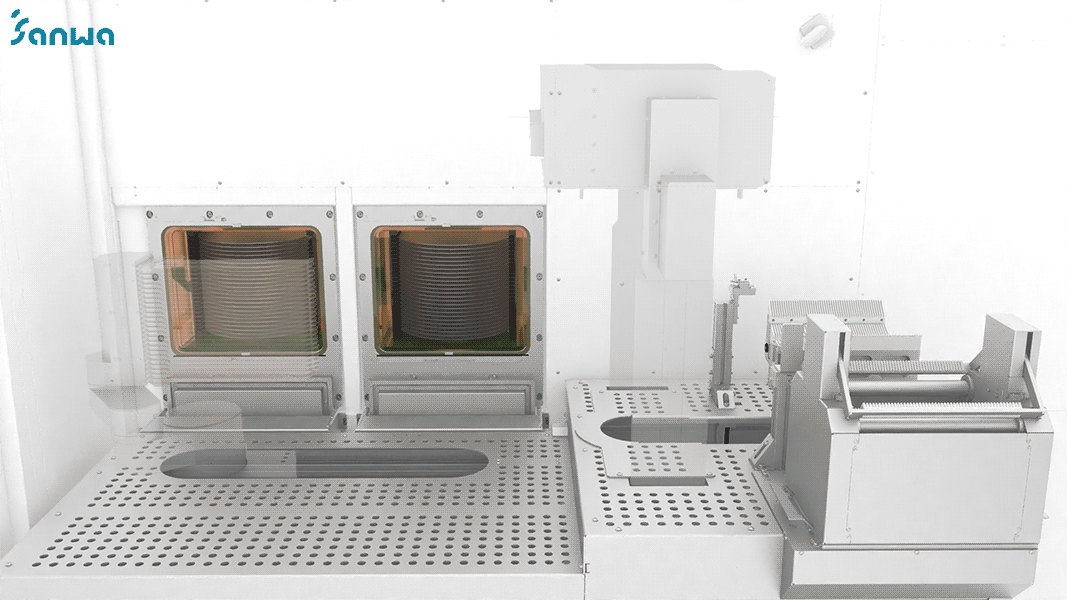 儲位式 EFEM 及晶圓自動整列裝置